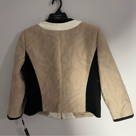 Tahari Arthur S Levine Women’s Bobby Zipper Front Jacket size 12 - Picture 3 of 3